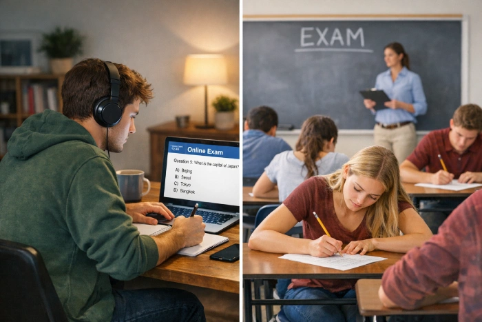 WGU Online Exams vs Traditional College Exams